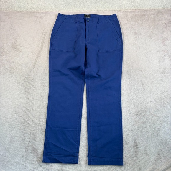 Todd Snyder Carpenter Military Utility Pants in Royal Blue 36x32 Designer $295